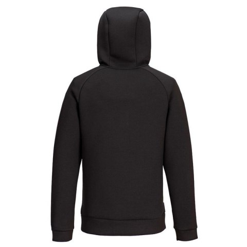 BLUZA Z ZAMKIEM 1/4 DX4 CZARNA ROZMIAR XXL