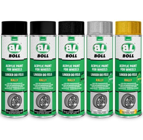 LAKIER DO FELG CZARNY METALLIC BOLL SPRAY 500 ML