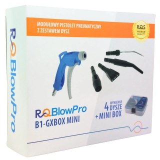 PISTOLET DO PRZEDMUCHU B1-GX Z ZESTAWEM DYSZ GXBOX MINI
