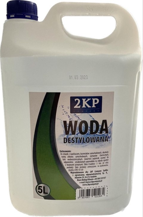 WODA DESTYLOWANA 5L